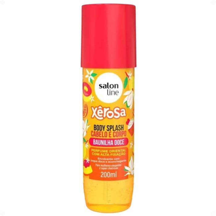 Body Splash Cabelo E Corpo Salon Line Xêrosa Baunilha Doce 200ml