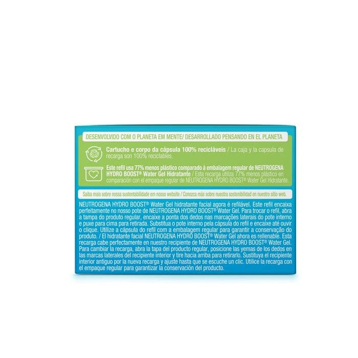 Gel Hidratante Neutrogena Hydro Boost Water Gel Refil 50g — foto 3 de 4