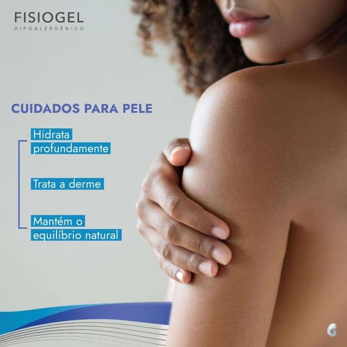 Creme Hidratante Corporal Fisiogel Hipoalergênico 450g — foto 3 de 3