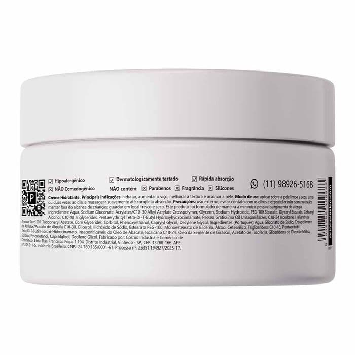 Creme Hidratante Corporal Principia CH-02 — foto 3 de 4