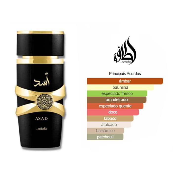 Perfume Lattafa Asad Eau de Parfum 100ml — foto 3 de 4