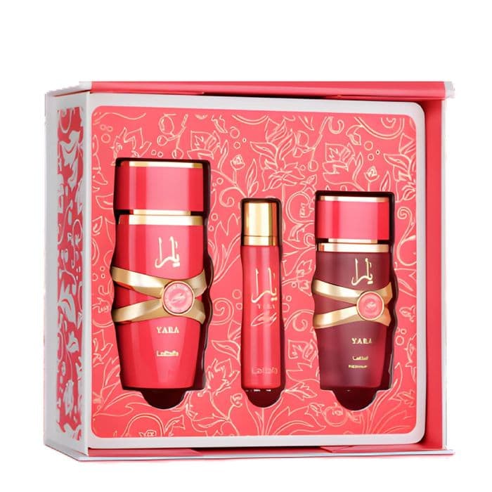 Kit Lattafa Yara Candy Feminino - Eau de Parfum 100ml + 12ml + Hair Mist 50ml — foto 4 de 4