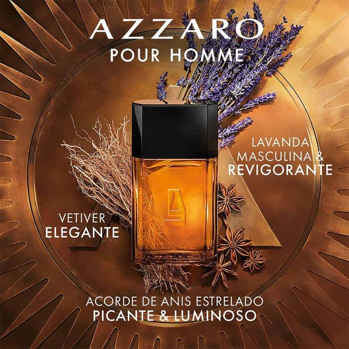 Perfume Azzaro Pour Homme Masculino Eau de Toilette — foto 3 de 5