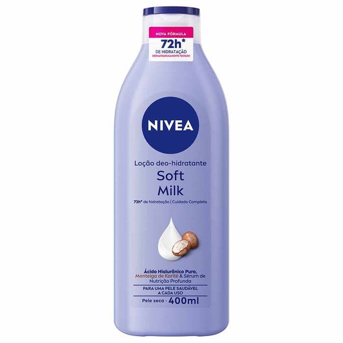 NIVEA Loção Hidratante Corporal Soft Milk Hidratação Profunda — foto 5 de 5