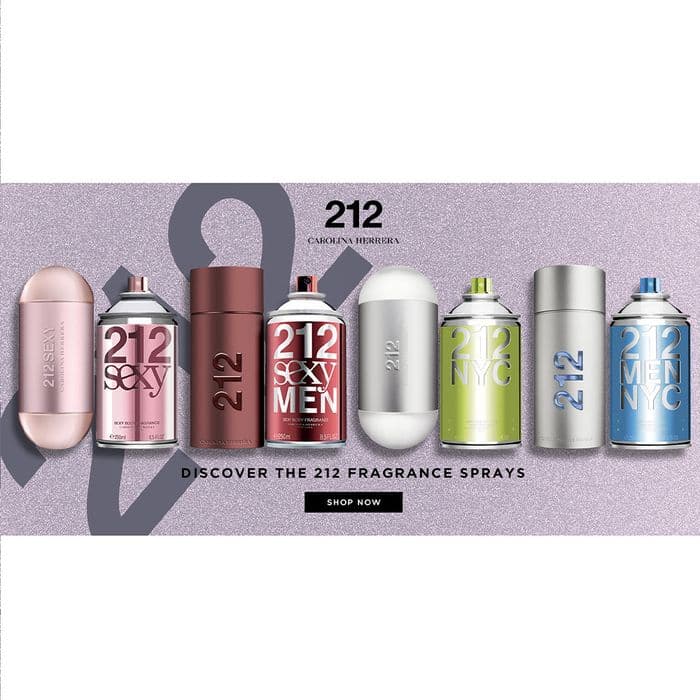 212 NYC Carolina Herrera – Body Spray Feminino