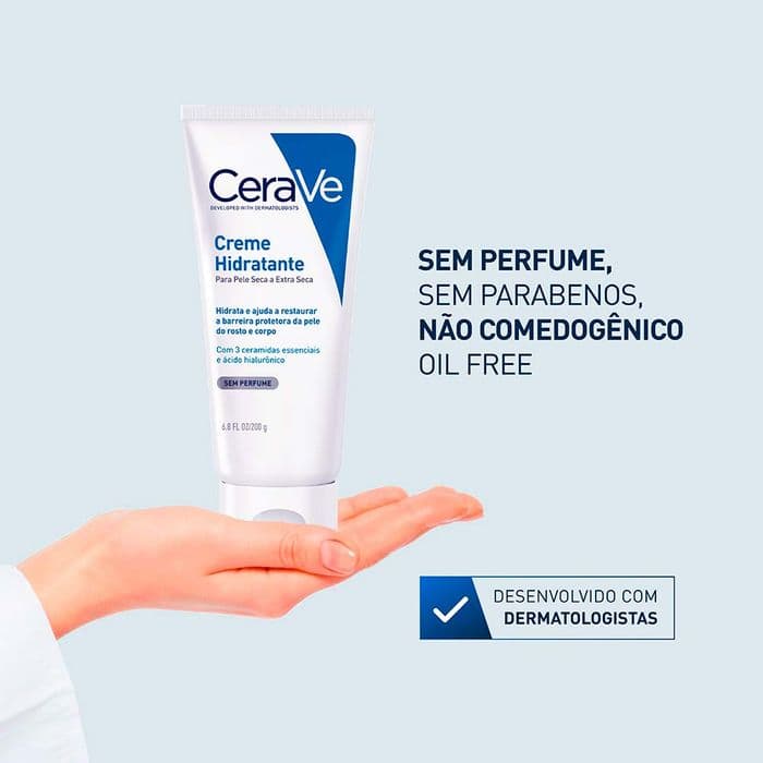 Creme Hidratante Corporal CeraVe Pele Seca e Extra Seca com Ácido Hialurônico — foto 4 de 5